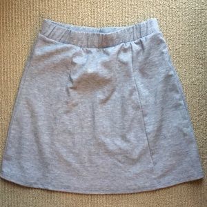 WS Tight soft baby blue/gray miniskirt